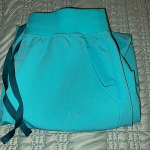 Teal Figs Scrub Pants with Drawstring